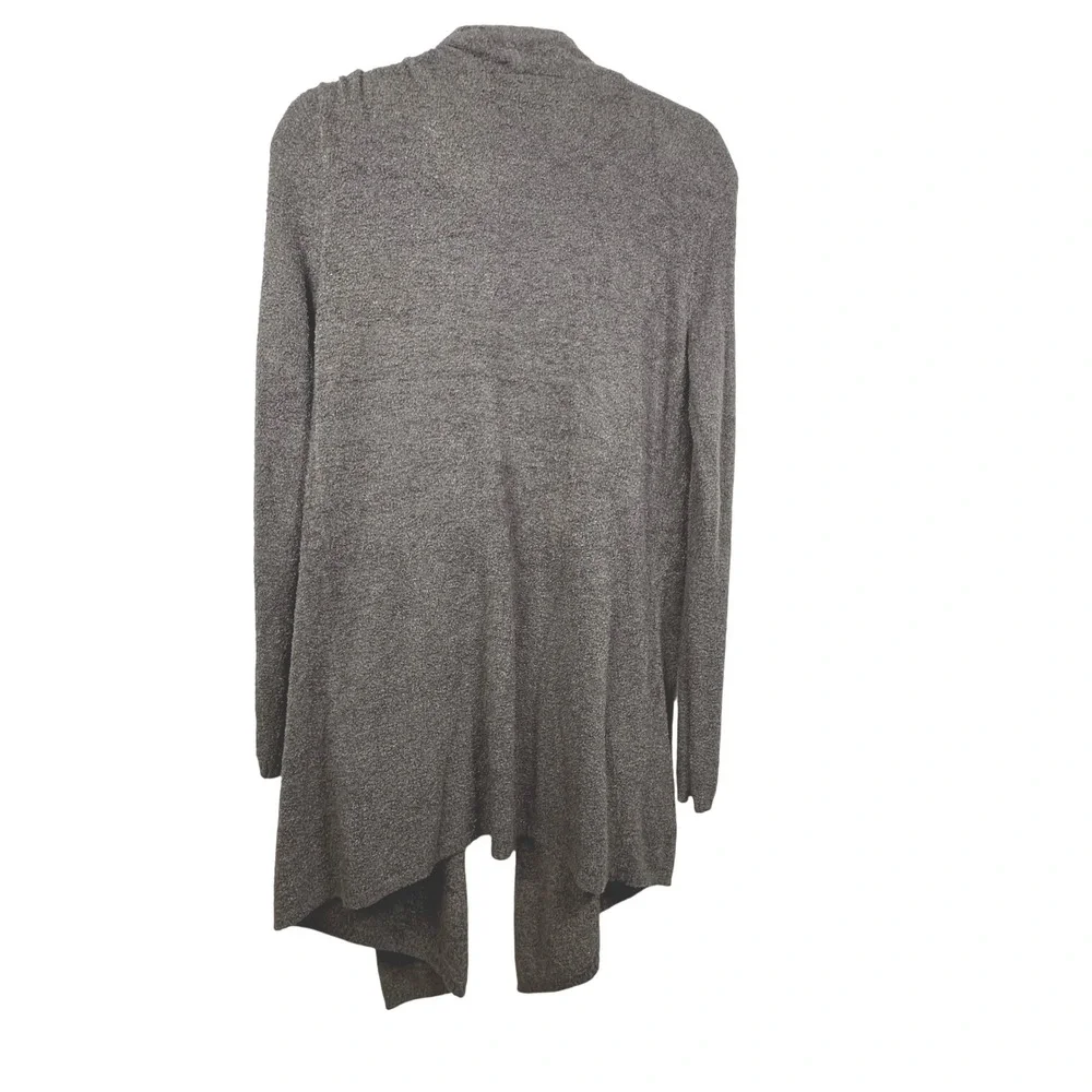 Barefoot Dreams‎ CozyChic Lite Cardigan Sweater Wrap Brown S M Style 903